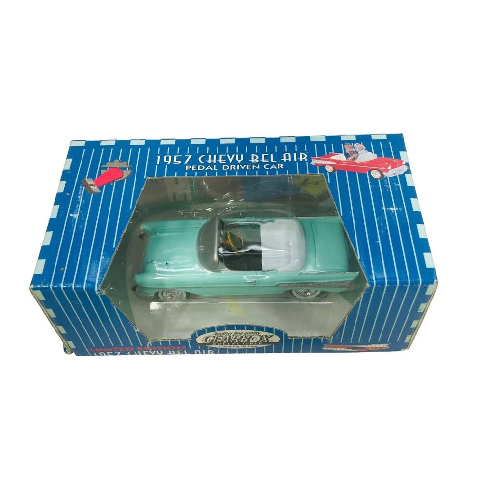 Gearbox 1997 Vintage 1957 Chevy Bel Air Convertible Serial #04296 Pedal Car New